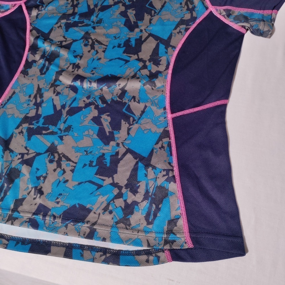 Polaris Women Large Short Sleeve Shirt Multicolor - Picture 6 of 16